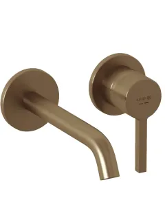 Смеситель для раковины Kludi Nova Fonte Pura 20244N115 брашированная бронза